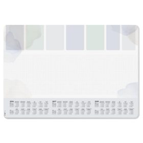   Könyökalátét, 595x410 mm, 3 éves és heti tervezővel, SIGEL "Pastel"