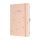 Jegyzetfüzet, exkluzív, 135x203 mm, vonalas, 87 lap, keményfedeles, SIGEL "Jolie", Rose Lo...