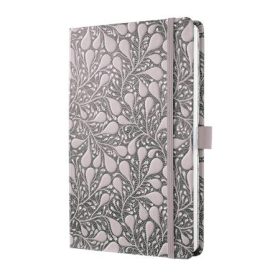   Jegyzetfüzet, exkluzív, A5, vonalas, 87 lap, keményfedeles, SIGEL "Jolie Enchanted Heart"