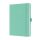 Jegyzetfüzet, exkluzív, A5, vonalas, 96 lap, keményfedeles, SIGEL "Jolie", mentazöld