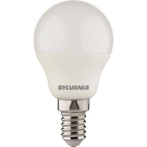 LED izzó, E14, kisgömb, 4,5W, 470lm, 2700K (MF), SYLVANIA "ToLEDo"