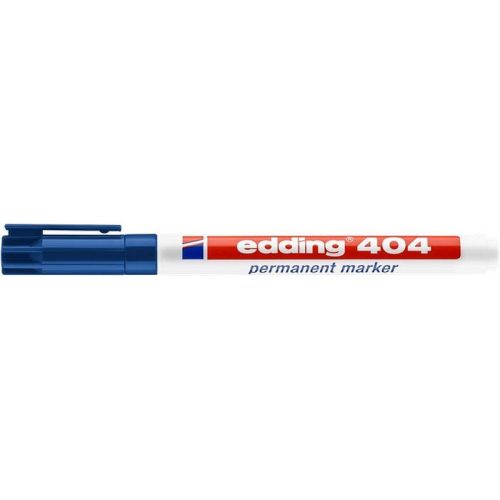Alkoholos marker, 0,75 mm, kúpos, EDDING "404", kék