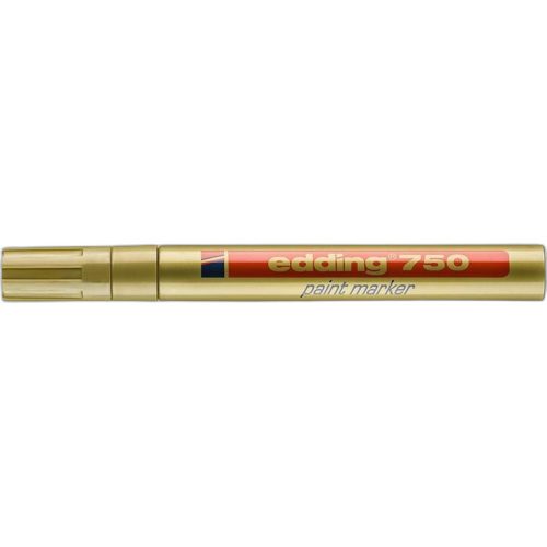 Lakkmarker, 2-4 mm, EDDING "750", arany