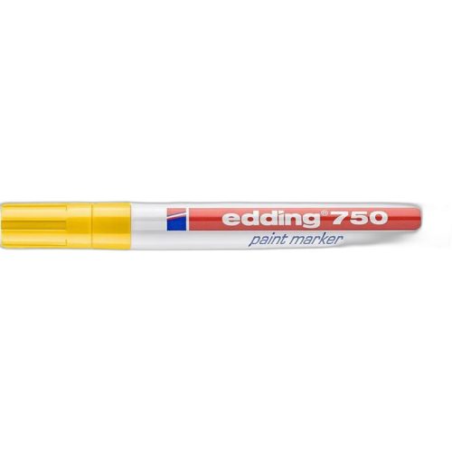 Lakkmarker, 2-4 mm, EDDING "750", sárga