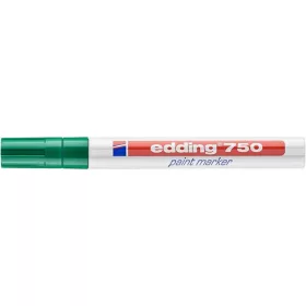 Lakkmarker, 2-4 mm, EDDING "750", zöld