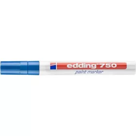 Lakkmarker, 2-4 mm, EDDING "750", sötétkék