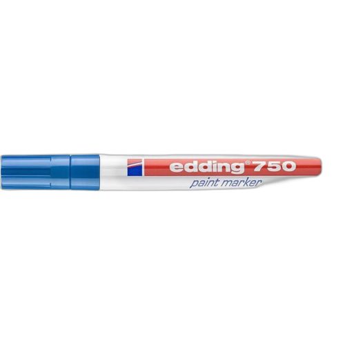 Lakkmarker, 2-4 mm, EDDING "750", sötétkék