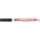 Lakkmarker, 1-2 mm, EDDING "751", fekete