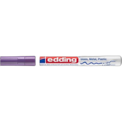 Lakkmarker, 1-2 mm, EDDING "751", lila