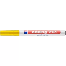 Lakkmarker, 1-2 mm, EDDING "751", sárga