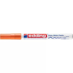Lakkmarker, 1-2 mm, EDDING "751", narancssárga