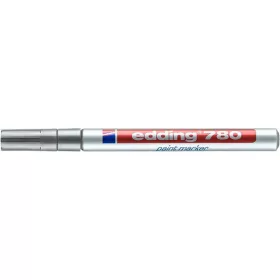 Lakkmarker, 0,8 mm, EDDING "780", ezüst