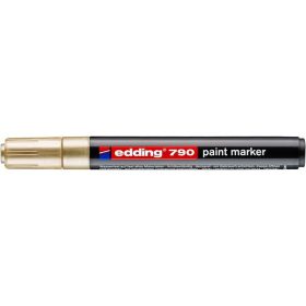 Lakkmarker, 2-3 mm, EDDING "790", arany