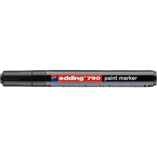 Lakkmarker, 2-3 mm, EDDING "790", fekete