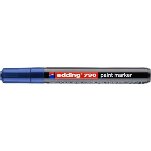 Lakkmarker, 2-3 mm, EDDING "790", kék