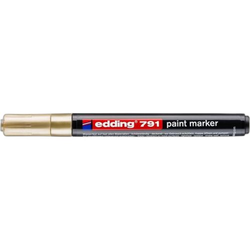 Lakkmarker, 1-2 mm, EDDING "791", arany