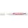 Gumijelölő marker, 2-4 mm, kúpos, EDDING "8050", fehér