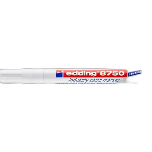 Lakkmarker, 2-4 mm, EDDING, "8750", fehér