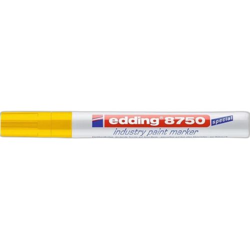 Lakkmarker, 2-4 mm, EDDING, "8750", sárga