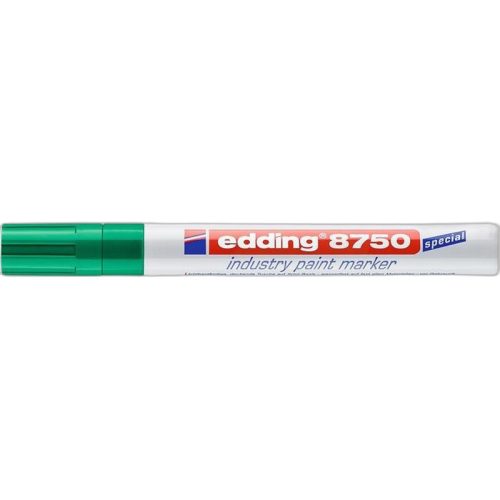 Lakkmarker, 2-4 mm, EDDING, "8750", zöld