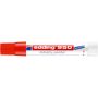   Jelölő marker, 10 mm, kúpos, EDDING "950", piros