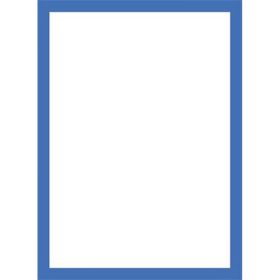   Bemutató keret, mágneses, A4, DJOIS "Magneto PRO", kék