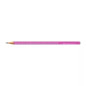   Grafitceruza, B, háromszögletű, FABER-CASTELL "Sparkle Aurora", fukszia