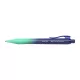 Golyóstoll, 1 mm, XB, nyomógombos, türkiz-kék tolltest, FABER-CASTELL "Daily Ball Flow", k...