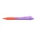 Golyóstoll, 1 mm, XB, nyomógombos, piros-lila tolltest, FABER-CASTELL "Daily Ball Flow", k...
