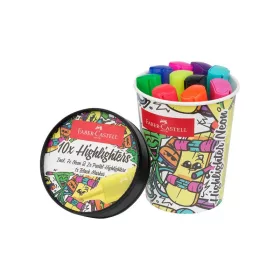   Szövegkiemelő, 1-5 mm, FABER-CASTELL "Textliner 46", 10 különböző szín