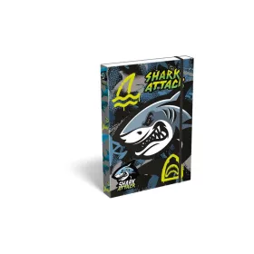 Füzetbox, A4, LIZZYSULI, "Shark Attack"