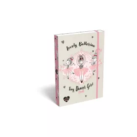   Füzetbox, A4, LIZZYSULI, "Tiny Dancer, Lovely Ballerina"
