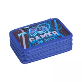   Tolltartó, 3 emeletes, cipzáras, LIZZYSULI, "Esport Gamer on Duty"