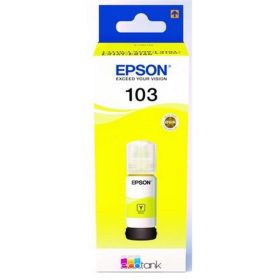   T00S44A Tinta EcoTank L3110, L3150, L1110 nyomtatókhoz, EPSON 103, sárga, 65 ml