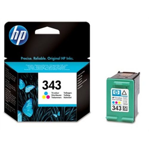 C8766EE Tintapatron DeskJet 460 mobil, 5740, 5940 nyomtatókhoz, HP 343, színes, 7ml