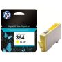   CB320EE Tintapatron Photosmart C5380, C6380, D5460 nyomtatókhoz, HP 364, sárga, 300 oldal
