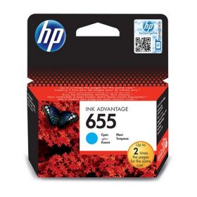   CZ110E Tintapatron Deskjet Ink Advantage 3520 sorozat nyomtatókhoz, HP 655, cián, 600 olda...