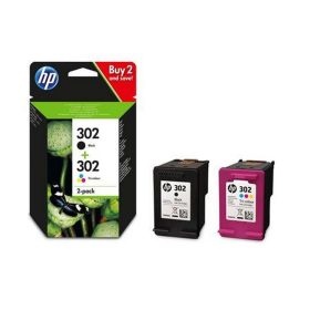   X4D37AE Tintapatron multipack DeskJet 2130 nyomtatóhoz, HP 302, fekete, színes, 190+165 ol...
