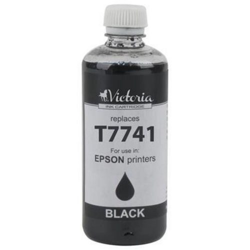 T77414A Tinta Workforce M100, M105 nyomtatókhoz, VICTORIA TECHNOLOGY, fekete, 150ml