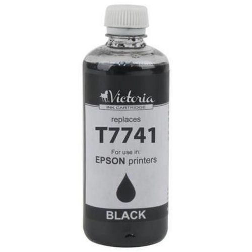 T77414A Tinta Workforce M100, M105 nyomtatókhoz, VICTORIA TECHNOLOGY, fekete, 150ml