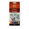  Akvarell ceruza készlet, KOH-I-NOOR "Mondeluz 3716/12" 12 különböző szín