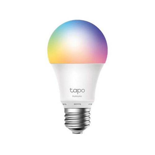 Okos LED izzó, E27, 8,3W, 806lm, 2500-6500K, Wi-Fi, TP-LINK "Tapo L530E", multicolor, duop...