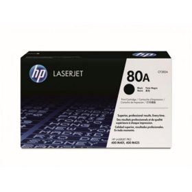   CF280A Lézertoner LaserJet Pro 400 M401 sorozat, M425 nyomtatókhoz, HP 80A, fekete, 2,7k