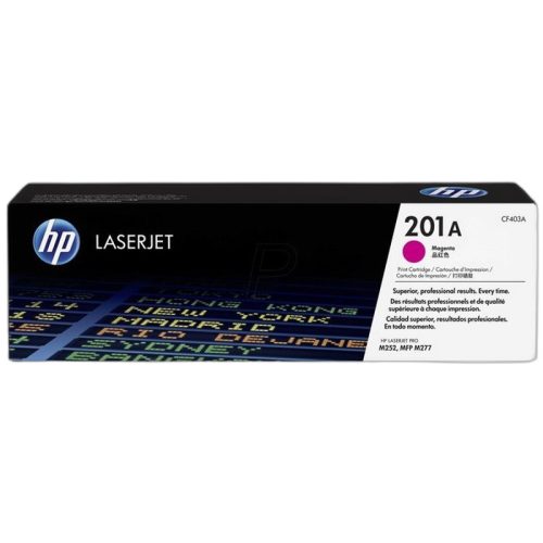 CF403A Lézertoner Color LaserJet Pro M252,M277 nyomtatóhoz, HP 201A, magenta, 1,4k