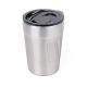 Termoszbögre, 300 ml, rozsdamentes acél, TROIKA "Cup-uccino", ezüst