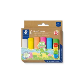   Aszfaltkréta, jumbo, STAEDTLER "Noris® Junior 2365", 6 szín