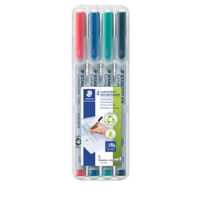   Alkoholmentes marker készlet, OHP, 0,4 mm, STAEDTLER "Lumocolor® 311 S", 4 különböző szín