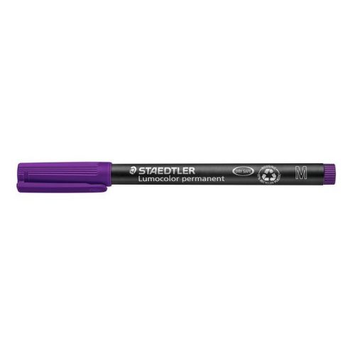 Alkoholos marker, OHP, 1 mm, STAEDTLER "Lumocolor® 317 M", lila