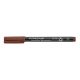 Alkoholos marker, OHP, 1 mm, STAEDTLER "Lumocolor® 317 M", barna