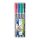 Alkoholos marker készlet, OHP, 0,6 mm, STAEDTLER "Lumocolor® 318 F", 4 különböző szín